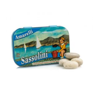 Boîte métallique de réglisses Sassolini "Amarelli" 40gx12 (AMA065)