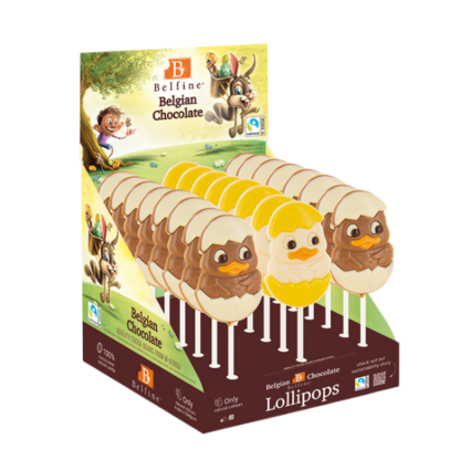 LOLLIPOPS CHOCOLAT PÂQUES POUSSIN 25g x24 – Image 2