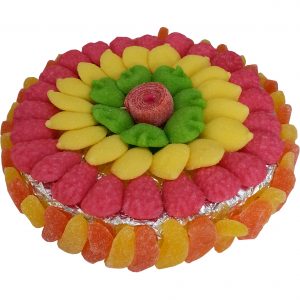 confiseries gélifiées tarte bonbons diamètre 20cm x3
