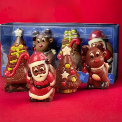 COFFRET FIGURINE NOËL 120g x6 – Image 2