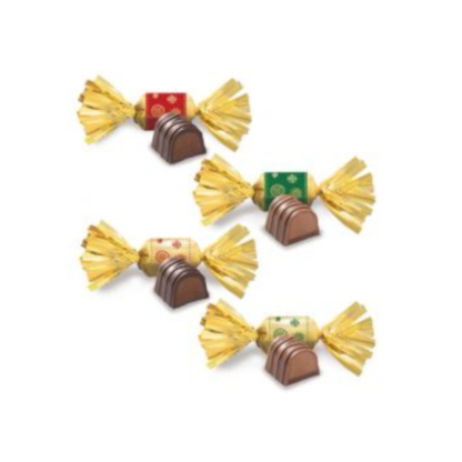 Assortiment de papillotes pralinées sélection noir & lait - Révillon 4.6Kg