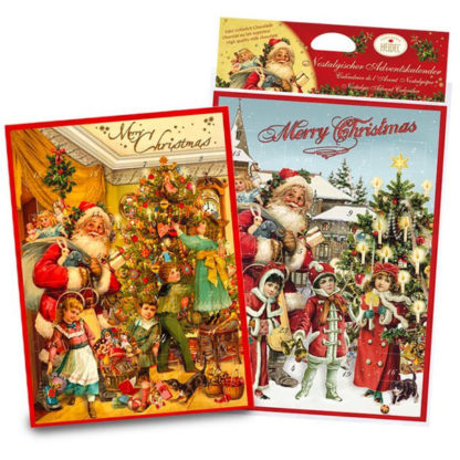 Calendrier de l'avent Nostalgie Heidel, 75g de chocolat au lait (40373)