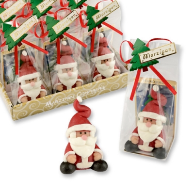 Pâte d'amande Père Noël - Les petits cadeaux de table x12 (7619)