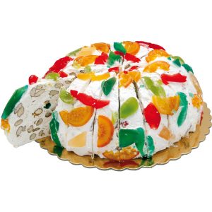 GÂTEAU NOUGAT FRUITS CONFITS, 20 PARTS (CBC109)