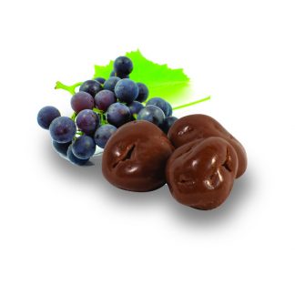 FRUITS ENROBÉS CHOCOLAT RAISIN SEC , CHOCOLAT LAIT ET NOIR 3kg (204799)