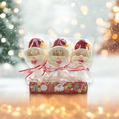 BROCHETTE GUIMAUVE PÈRE NOËL 60g x15 – Image 2