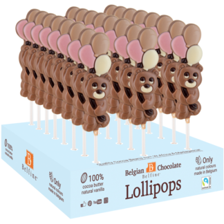 Sucette lollipops chocolat Ourson ballon 23g x 24
