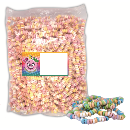 Vrac de Bonbons – Colliers de bonbons en dextrose - confiserie 2.25Kg