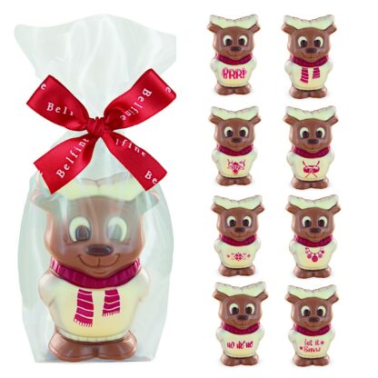 Moulage Élan en chocolat au lait 40g