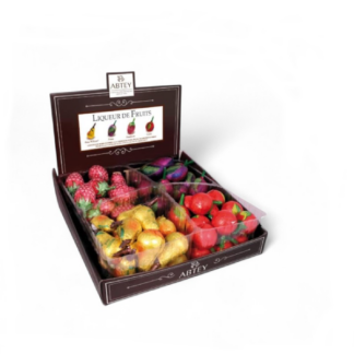 4 fruits assortis chocolat liqueur, 10g x72 - Chocolats Noël