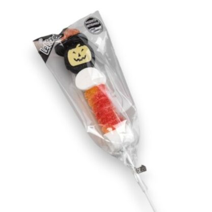 Brochette Halloween "Citrouille" guimauve 70g