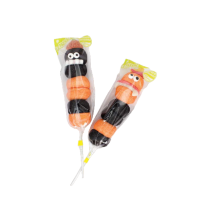 Brochette Halloween "Monstre" guimauve 60g