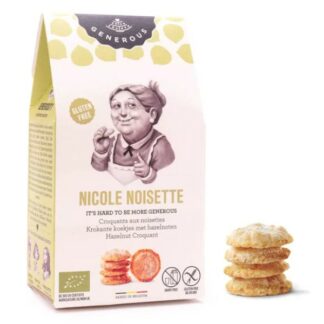 Biscuits Nicole croquants aux noisettes 100g - ADG Diffusion