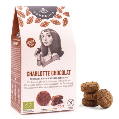 Biscuits charlotte, cookies au chocolat 100g - ADG Diffusion