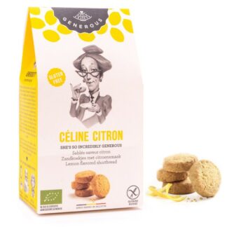 Biscuits Céline sablés citron 100g - ADG Diffusion