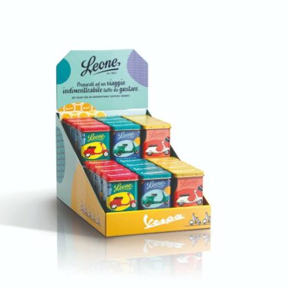 Présentoir pastilles - Assortiment Vespa confiserie 30g x24