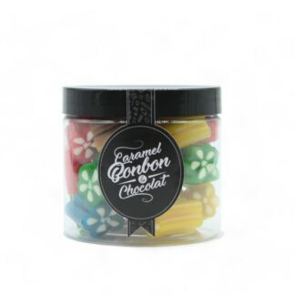 Bonbons Barillets multicolores - Pot de 125g - ADG Diffusion