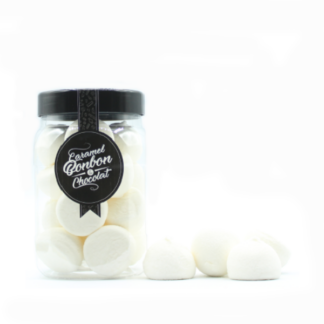 Pot guimauves vanille gourmandes 150g - Confiserie ADG Diffusion