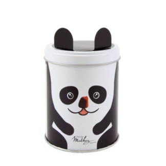 Boite en métal Panda, gout pop corn 100g