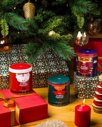 BOITE MÉTAL NOËL CHRISTMAS TEAM TRUFFES FANTAISIE x6 – Image 4