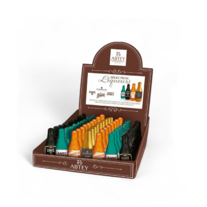 Bouteilles liqueur St James assorties, 13g x70 - Chocolats Noël