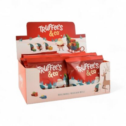 Display sachets de Noël Truffee's & Co truffes fantaisie (35g)