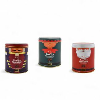 Boite en métal Noël, truffes fantaisie - sachet fraîcheur (250g)