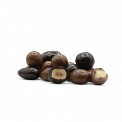 Vrac noisettes et amandes créoles chocolat lait et noir - 1Kg